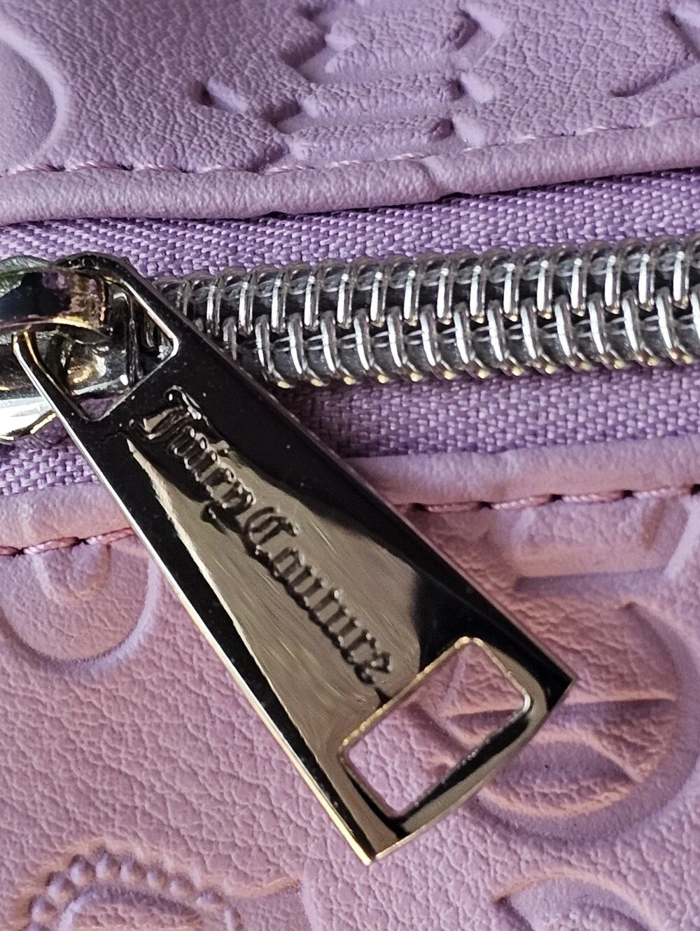 Nwt Juicy Couture Mini Barrel Light Pink Embossed Crossbody Satchel